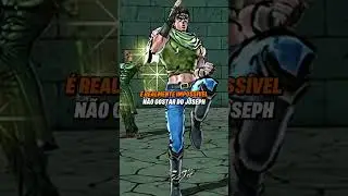 O MISTERIO POR TRÁS DA CRIAÇÃO DE JOSEPH JOESTAR EM JOJO'S BIZARRE ADVENTURE II JOJO99 EXPOSED