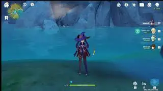 Mona's Sprint Let's You Run Over Water | Genshin Impact |
