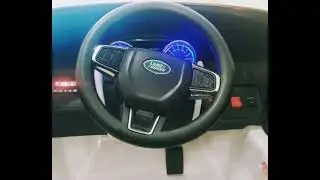 ДЖИП "BUGATI" ЛИЦЕНЗИОННЫЙ LAND ROVER НА АККУМУЛЯТОРЕ 12V7AH, ДВА МОТОРА 35W, РАДИОУПРАВЛЕНИЕ 2.4G