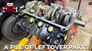 Abandoned Engine Build - Mopar 360 LA Build Recipe, Parts ID, Clearance Checks, And Much, Much More