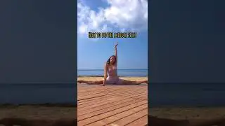 GET YOUR MIDDLE SPLIT // Middle Split Tutorial // Lera the gymnast #middlesplit #stretching #shorts