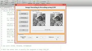 MATLAB code of Image Encoding and Decoding with LZW