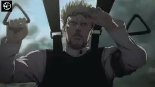 Eren VS Reiner Jaw Titan | Shingeki No Kyojin Anime Badass Moments