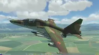 Попадание Ракеты, которая убивает Су-25Т, КАТАПУЛЬТИРОВАНИЕ Digital Combat Simulator  Black Shark