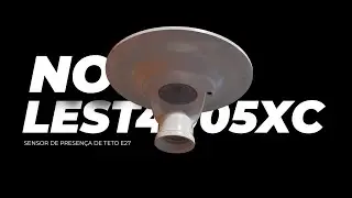 Novo Sensor de Presença de Teto E27