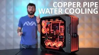 AVARigs | i9-13900K, RTX 4090 GAMING PC | COPPER PIPE LIQUID COOLING