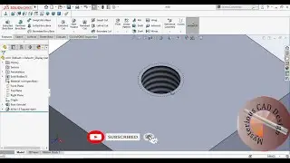 How to show Hole Cosmetic Thread in Solidworks  #16