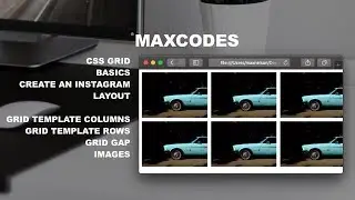 introduction to CSS Grid - very basic instagram layout.