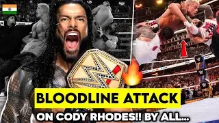 bloodline against cody Rhodes on raw!🤕 | Raw Highlight | BOM BOY