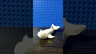 Кит из глины. Самоделка из глины. 🐳😃👍 