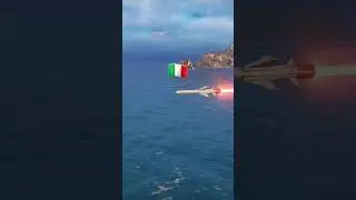 Otomat MISSILE HITTING TARGET IN MORDEN WARSHIPS 