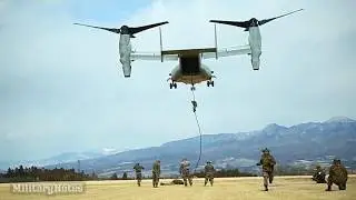 MV-22 FAST ROPE 