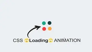html css loading animation  | Free Source code