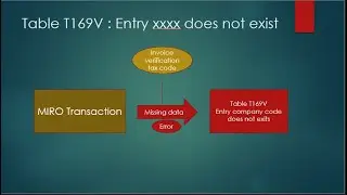 Std. SAP Error || Entry missing in T169V table for Co. code ||