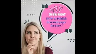 Free Paper Publication International Journal | Free International Journals for Publication