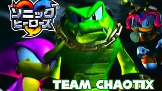 Sonic Heroes (Japanese) - Team Chaotix - Cutscenes + In-Game Dialogue