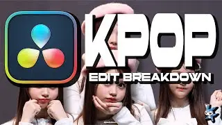 DaVinci Resolve (Free Project File) | Kpop Edit Breakdown: Simple & Clean