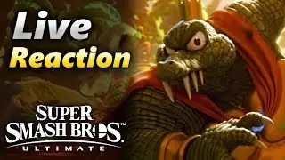 LIVE Reaction to King K. Rool - Super Smash Bros. Ultimate Direct 8/8/2018