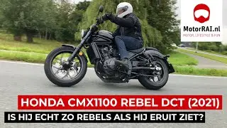 Honda CMX1100 Rebel met DCT-automaat! (2021) - REVIEW - MotorRAI TV