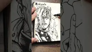 【ASMR】Drawing Kakyoin 花京院典明 