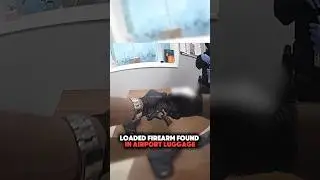Loaded Firearm Found in Airport Luggage 😳