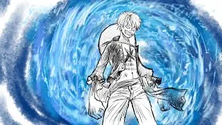 How to draw monkey d luffy step by step || anime digital art || digital art for beginners