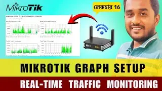 MikroTik Graph Setup Easily | Live Interface, Resource & Queue Monitoring Complete Guide