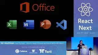 Nir Kaufman @ ReactNext 22 - Kiss my App! – How to keep it simple and avoid BDD with React