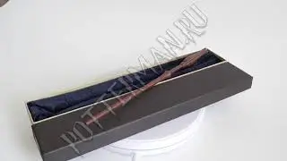 Волшебная палочка Полумны Лавгуд №2 с металлическим стержнем