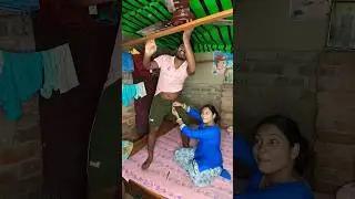 Don't miss the end🤪 Husband Wife Comedy😂 #shorts #comedy #viral #couplegoals #foryou