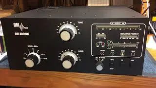 OM Power OM4000HF Linear Ampllifier test 1