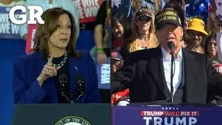 Sigue duelo entre Harris y Trump