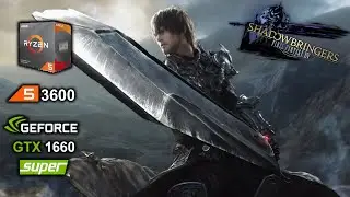 Final Fantasy XIV Ryzen 3600 + GTX 1660 Super best settings benchmark