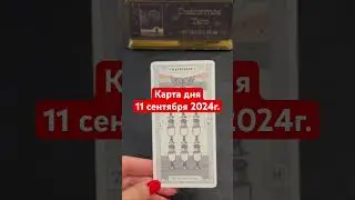 Карта дня 11 сентября  2024г. #картадня #душевноетаро  #tarotcards