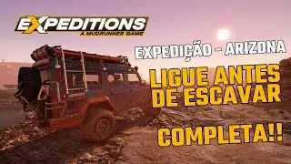 Expeditions: A MudRunner Game Expedição - Arizona (Ligue Antes de Escavar) Completa!!