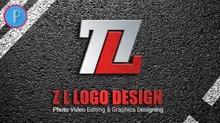 Make professional ZL logo within a minute |Professional Logo Design | How make logo on pixellab