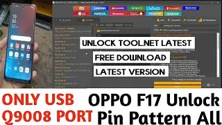OPPO F17 Pin Pattern Unlock 🔓 By Unlock Tool 1 Click Unlock Tool 🔥 New Update || A53, F17 Added.