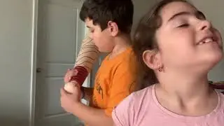 Мы на карантине дома.