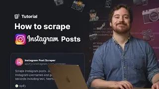 Scrape ALL Posts From an Instagram Profile - Instagram Post Scraper API Tutorial