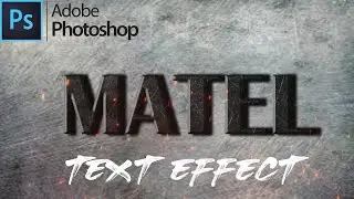 How to type metal type text in Adobe photoshop 2020 in Urdu/Hindi