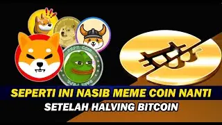 MEME COIN UPDATE : INI SKENARIO UNTUK MEME COIN PASCA HALVING BITCOIN
