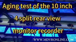 10 Inch 4 split Rear View Monitor Rerorder