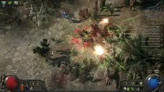 Path of Exile  2  Bleed Bow  build test for AOE and BOSSES  !