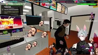 [Fast Food Simulator] how may we serve you w/ @montreaveris @irehvenge @tiriia @beelzebubbxtch | COV