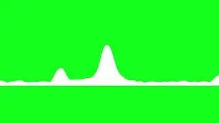 Audio Spectrum Visualizer green screen and blue screen 1