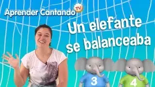 Un elefante se balanceaba - Dance with Raquel - Spanish Songs for Children - Aprender Cantando