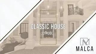 Classic House 3D Model