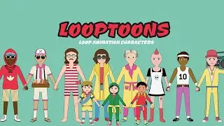 Looptoons - Loop Animation Characters