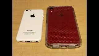 iPhone 5C VS XR Comparison