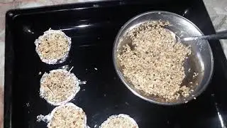 Hint bülbülleri  icin Ballı kraker yaptım deneme